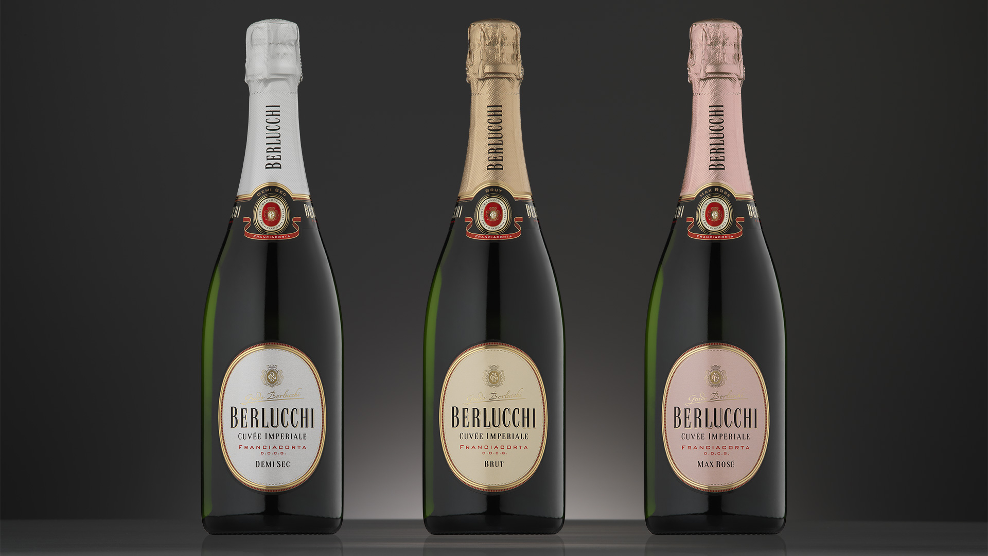 Guido Berlucchi linea Cuvée Imperiale restyling