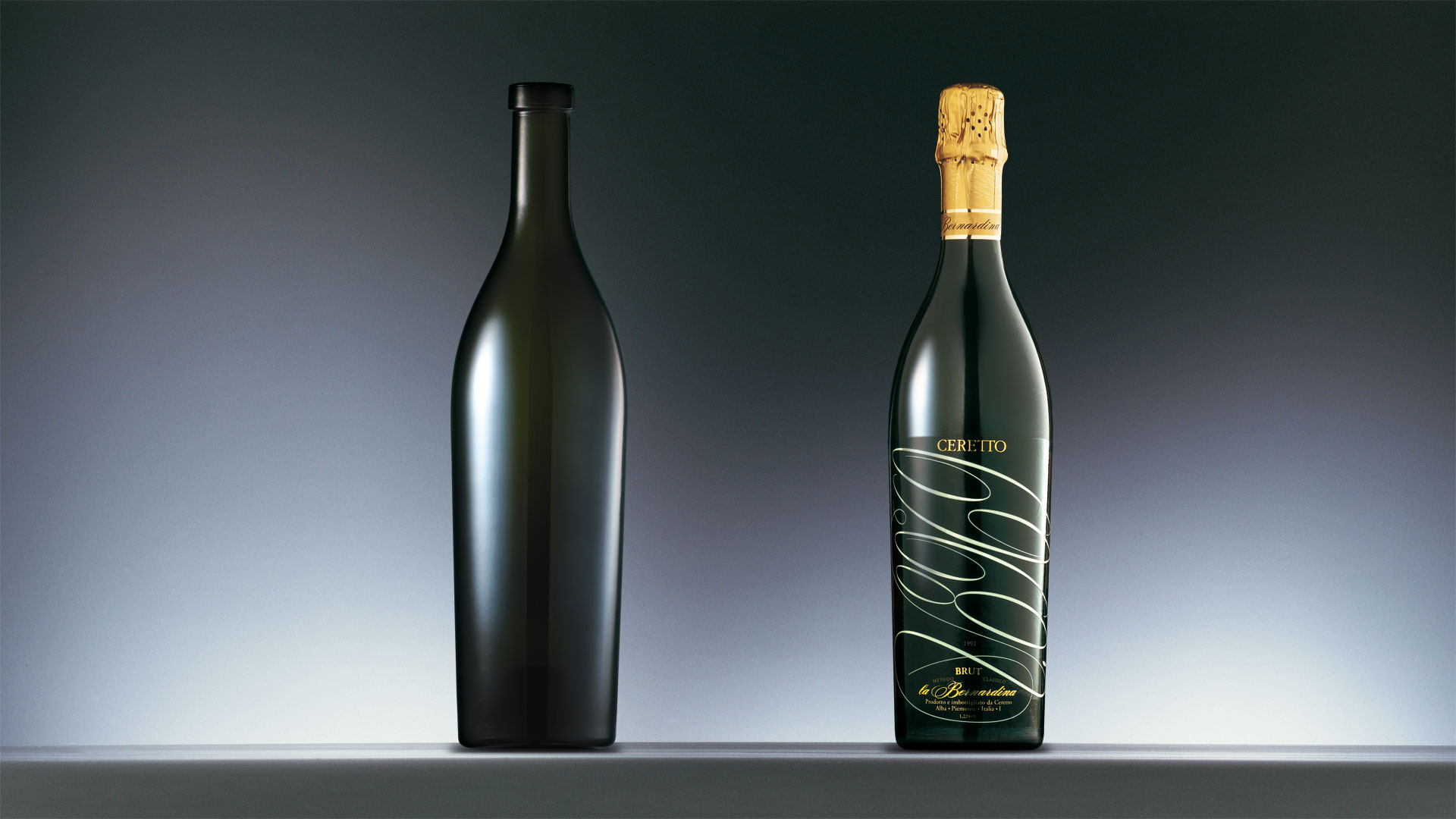 Ceretto La Bernardina bottle design