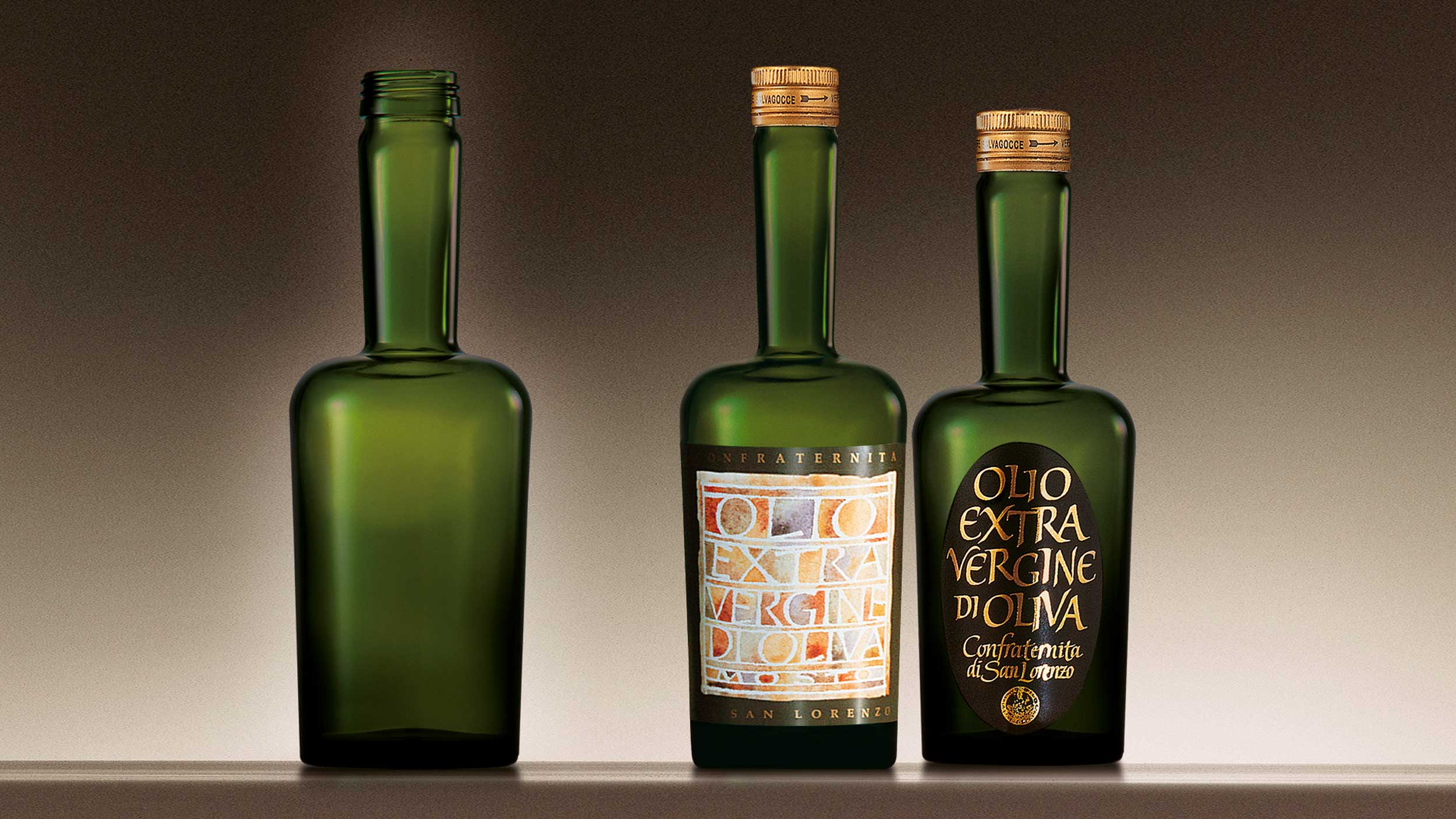 Confraternita di San Lorenzo bottle design