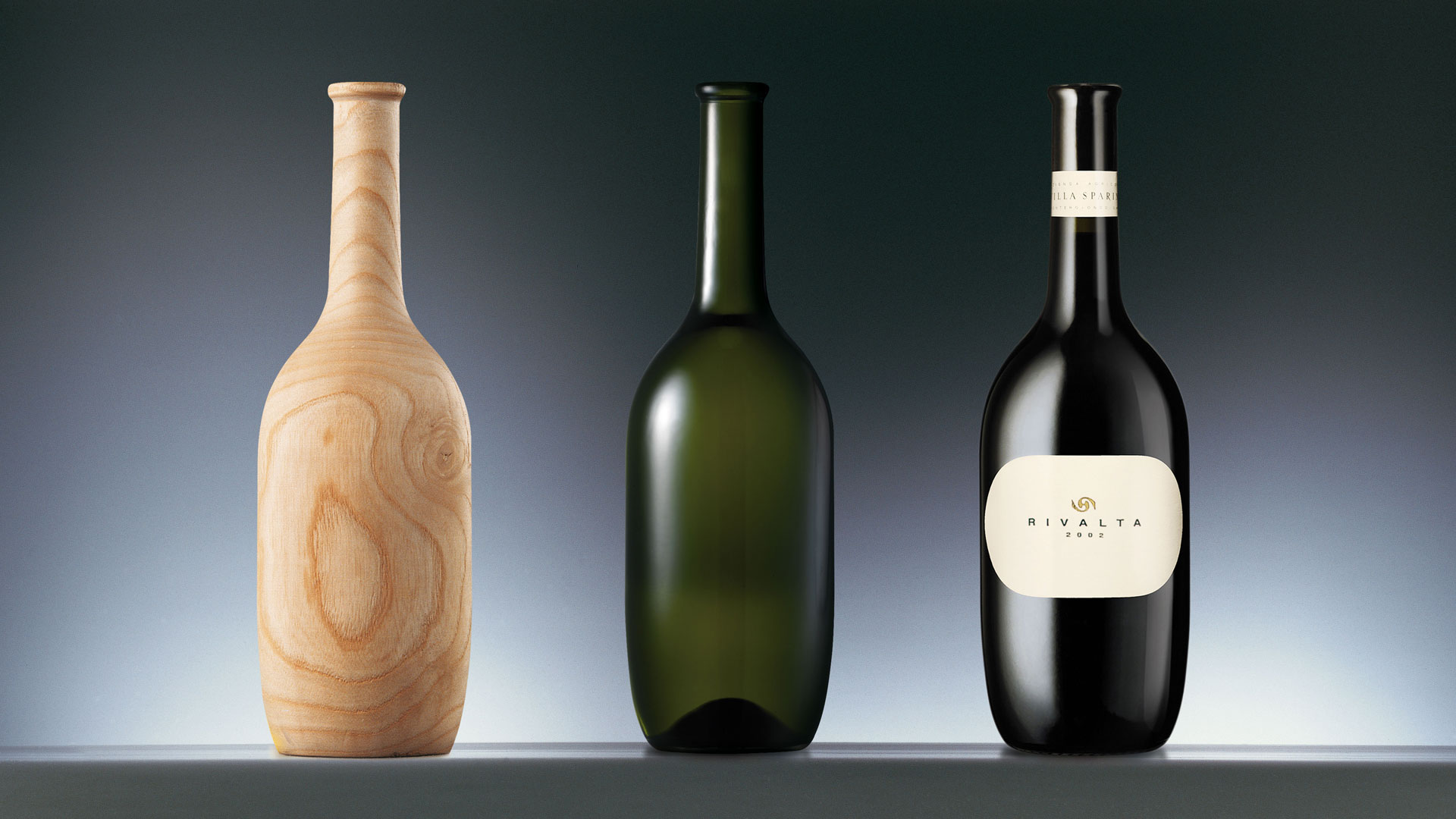 Villa Sparina bottle design